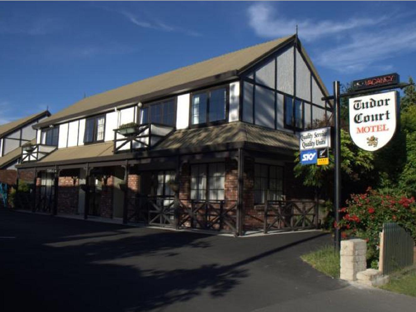 Tudor Court Motel 基督城 外观 照片