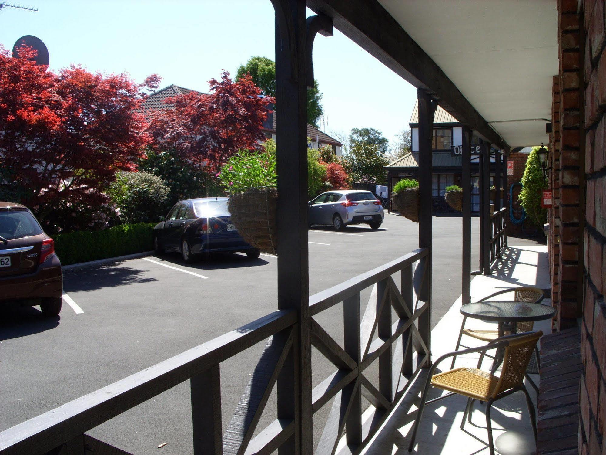 Tudor Court Motel 基督城 外观 照片